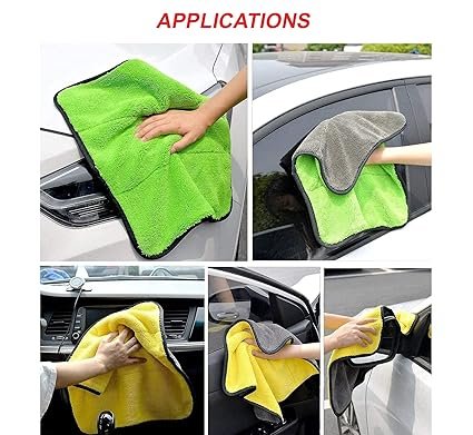 40*40 Microfiber Cloth (pack of 3)