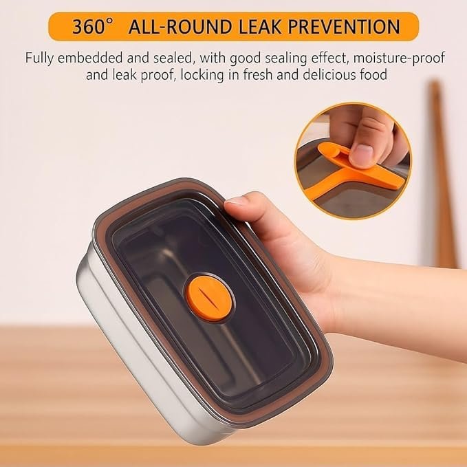 1200ML SS FOOD STORAGE BOX