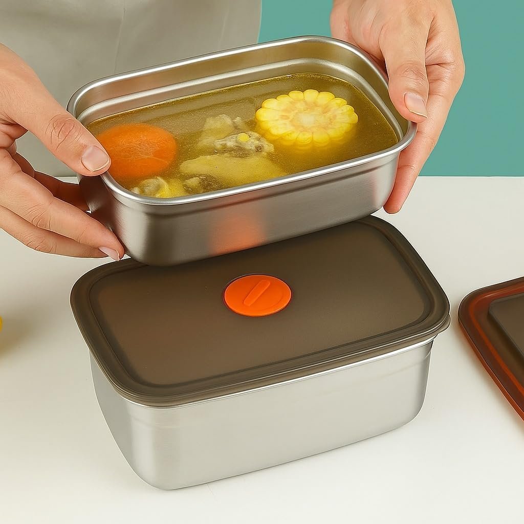 1200ML SS FOOD STORAGE BOX
