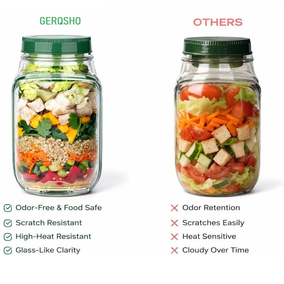 Salad Jar Container