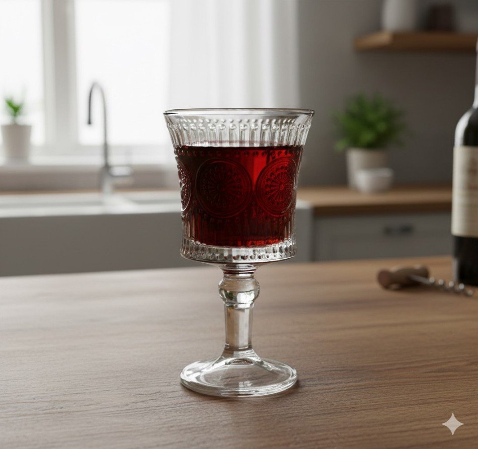 CRYSTAL BRANDY SHOT GLASS 55 ML 6 PCS  22722 | T611-2