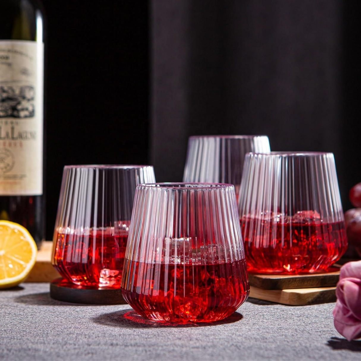 WHISKY  GLASS LINNIG 385ML 6PCS SET  22895|HS63612ST