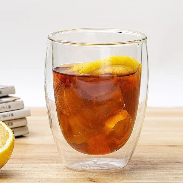 DW GLASS MUG 350ML (set of 2)