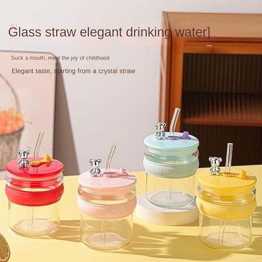 HAPPY EVERY DAY TEDDY BOTTLE 450ML 23068