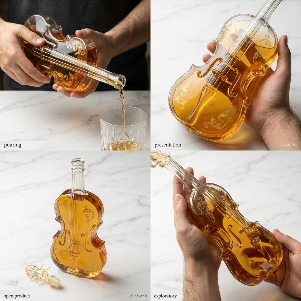 GUITAR DECANTER SET 1 PCS  22167  / WS-35