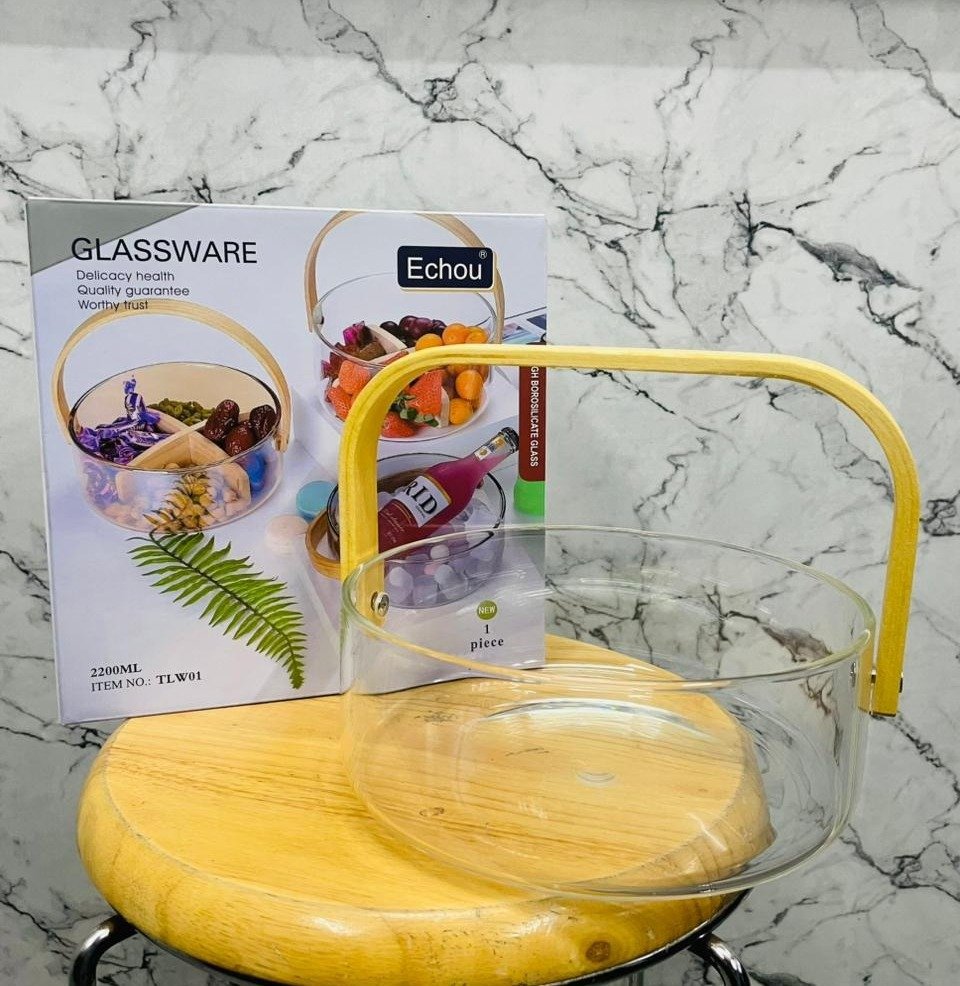 FRUIT BASKET WITH HANDLE ECHOU 2.2 LTR  22652 | TLW01