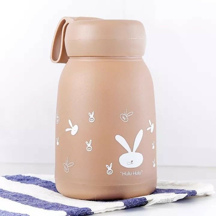 GLASS WATER BOTTLE RABBIT 22261 (PACK OF 2)