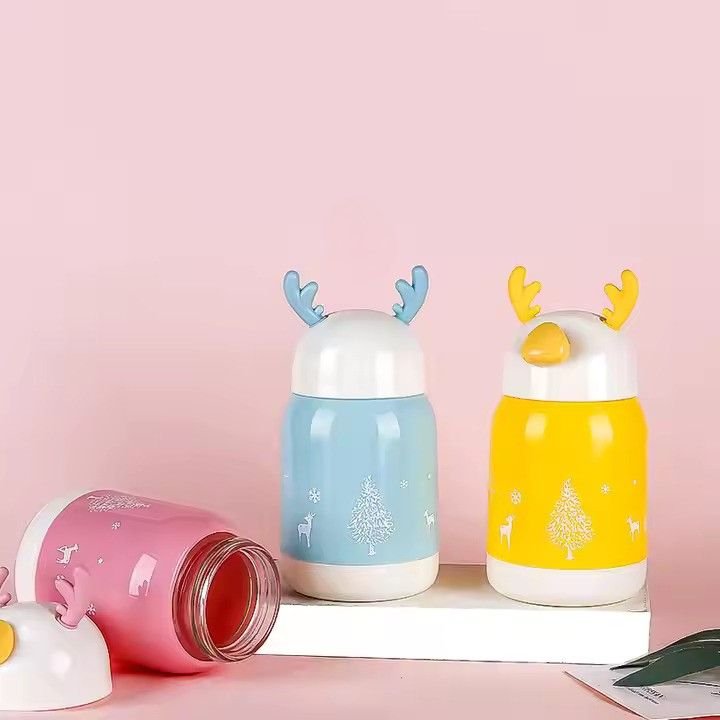 GLASS WATER BOTTLE DESIGN BY FANS 22396 |H6-2407