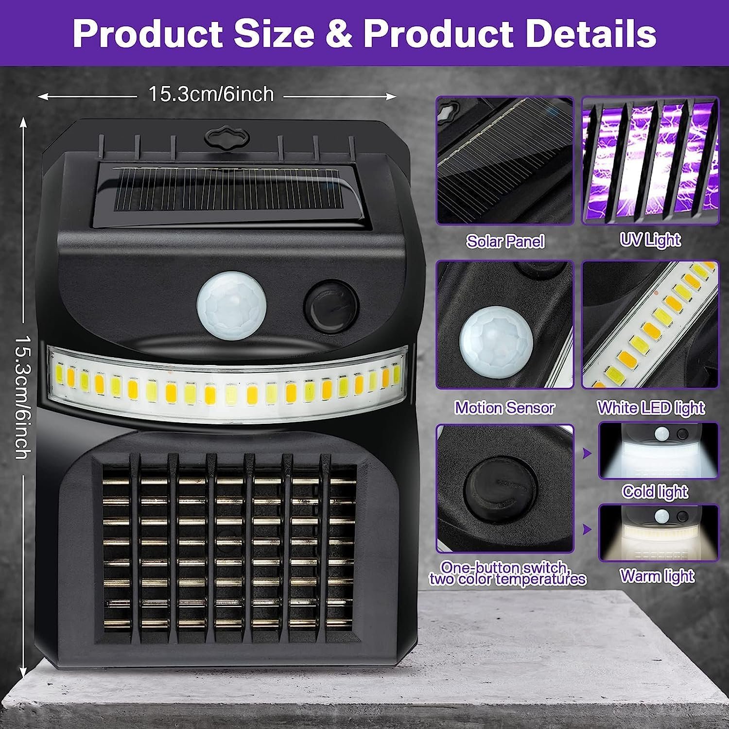 SOLAR MOSQUITO KILLER ZAPPER